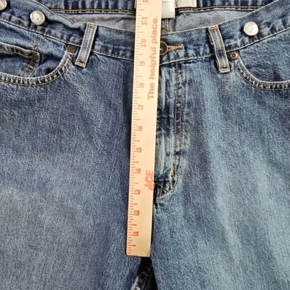 Urban Pipeline Jeans Men's W36xL30 Y2K Wide Leg Suspender Buttons Workwear - Picture 9 of 16